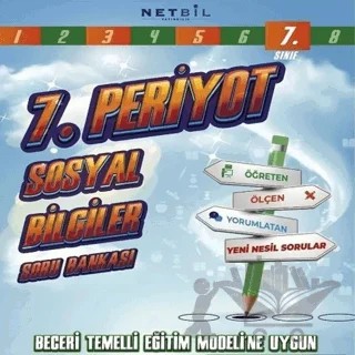 7. Sınıf Periyot Sosyal Bilgiler Soru Bankası – Kolektif – Netbil Yayıncılık kitap kapağı