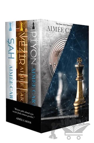 Piyon - Vezir - Şah Üçlemesi Kutulu Set (3 Kitap) – Aimee Carter – Ephesus Yayınları kitap kapağı