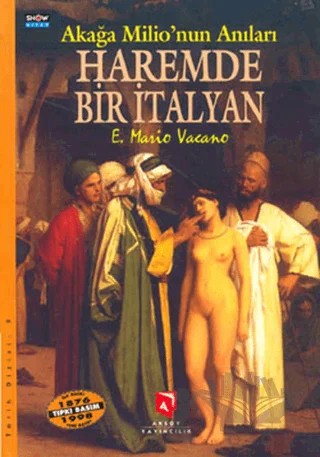 Haremde Bir İtalyan – Emile Mario Vacano – Aksoy Yayıncılık kitap kapağı