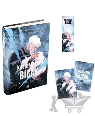 Kalbimdeki Bıçak – K. M. Moronova – Pukka Yayınları kitap kapağı
