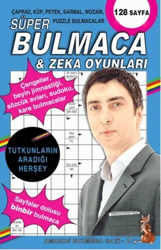 Süper Bulmaca & Zeka Oyunları 2 – Ahmet Ayyıldız – Olimpos Yayınları kitap kapağı