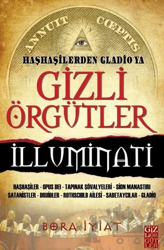Gizli Örgütler İlluminati – Bora İyiat – Kripto Basım Yayın kitap kapağı