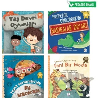 Pedagog Onaylı Uyku Vakti Hikayeleri Seti 4 (4 Kitap) – Rebecca Lisle, John Condon, Clare Helen Welsh, Alice Hemming – İndigo Çocuk kitap kapağı