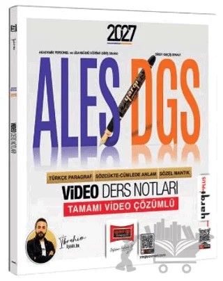 2027 ALES DGS Türkçe Paragraf - Sözcükte Anlam Sözel Mantık Video Ders Notları – İbrahim İşbilir – Yargı Yayınevi kitap kapağı