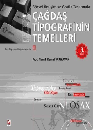 Çağdaş Tipografinin Temelleri – Namık Kemal Sarıkavak – Seçkin Yayıncılık kitap kapağı