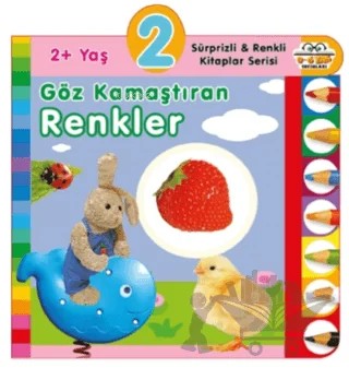 2+ Yaş Göz Kamaştıran Renkler – Kolektif – 0-6 Yaş Yayınları kitap kapağı