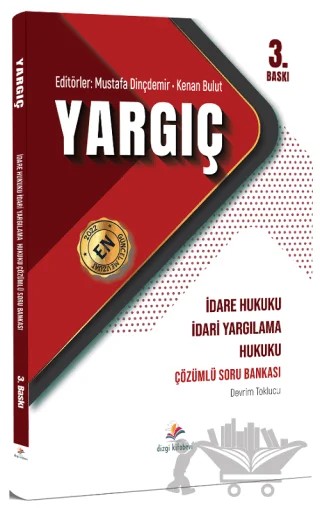 2022 Adli İdari Hakimlik YARGIÇ İdare Hukuku İdari Yargılama Hukuku Soru Bankası – Devrim Toklucu – Dizgi Kitap kitap kapağı