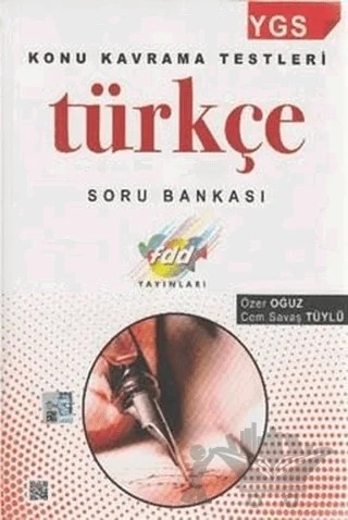 YGS Türkçe Konu Kavrama Testleri Soru Bankası – Cem Savaş Tüylü, Özer Oğuz – Fdd Yayınları kitap kapağı