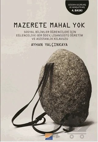 Mazerete Mahal Yok! – Ayhan Yalçınkaya – Siyasal Kitabevi - Akademik Kitaplar kitap kapağı