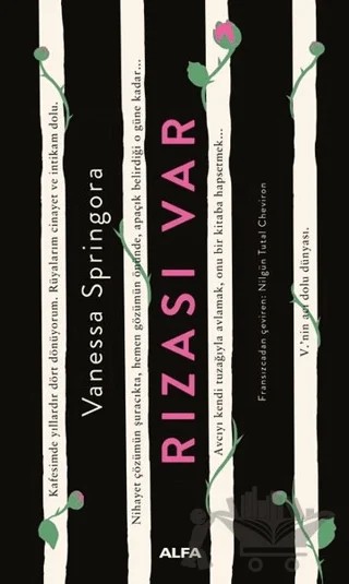 Rızası Var – Vanessa Springora – Alfa Yayınları kitap kapağı