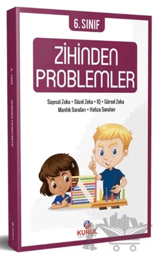 6. Sınıf Zihinden Problemler – Kolektif – Kurul Yayıncılık kitap kapağı