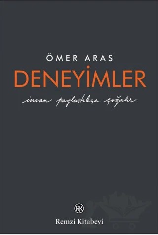 Deneyimler – Ömer Aras – Remzi Kitabevi kitap kapağı