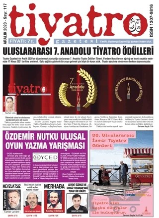 Tiyatro Gazetesi Sayı: 117 Aralık 2020 – Tiyatro Gazetesi kitap kapağı