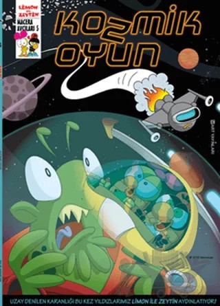 Limon ile Zeytin - Kozmik Oyun – Salih Memecan – Mart Yayınları kitap kapağı