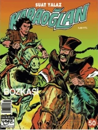 Karaoğlan Sayı: 50 Bozkaşi – Lal Kitap kitap kapağı