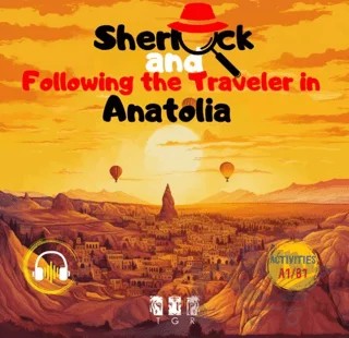 Sherlock and Following the Traveller in Anatolia – Ece İrem Gündoğan – TGR Yayıncılık kitap kapağı
