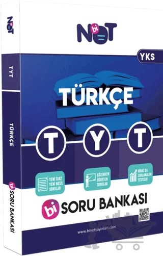 TYT Türkçe - Bi Soru Bankası – Kolektif – Bi Not Yayınları kitap kapağı