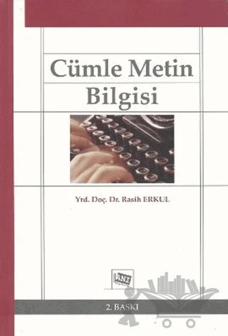 Cümle ve Metin Bilgisi – Rasih Erkul – Anı Yayıncılık kitap kapağı