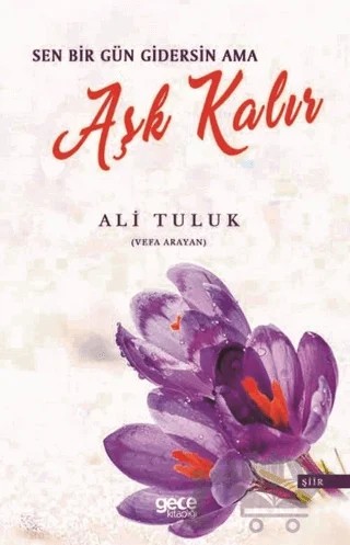 Sen Bir Gün Gidersin Ama Aşk Kalır – Ali Tuluk – Gece Kitaplığı kitap kapağı