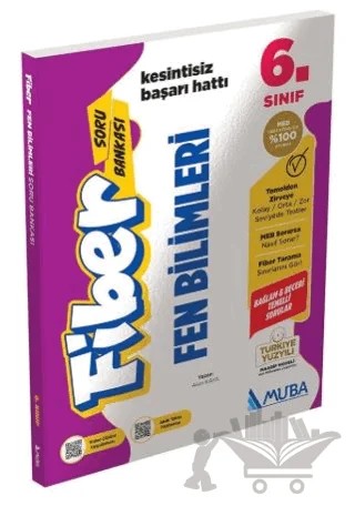 6. Sınıf Fiber Fen Bilimleri Soru Bankası – Akın Kaya – Muba Yayınları kitap kapağı