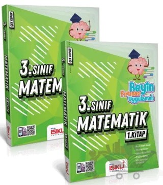 3. Sınıf Matematik Beyin Fırtınası Uygulamalı Soru Bankası Seti – Kolektif – Bilal Işıklı Yayınları kitap kapağı