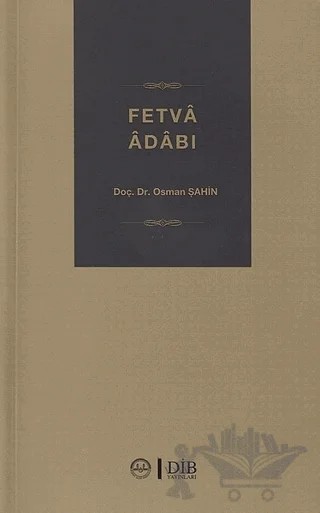 Fetva Adabı – Osman Şahin – Diyanet İşleri Başkanlığı kitap kapağı