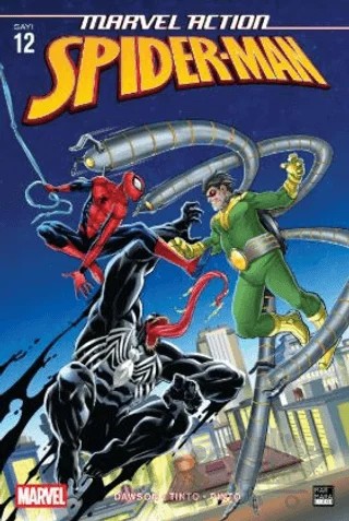Marvel Action Spider-Man Sayı 12 – Delilah S. Dawson – Marmara Çizgi kitap kapağı