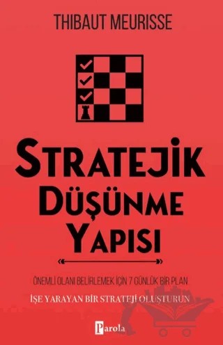 Stratejik Düşünme Yapısı – Thibaut Meurisse – Parola Yayınları kitap kapağı