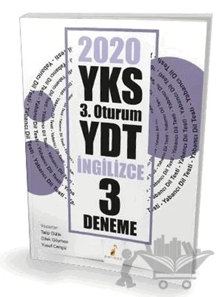 2021 YKS 3.Oturum YDT İngilizce 3 Deneme – Dilek Göymen, Talip Gülle, Yusuf Cengiz – Pelikan Tıp Teknik Yayıncılık kitap kapağı