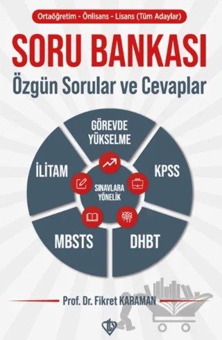 Soru Bankası: Özgün Sorular ve Cevaplar (Tüm Adaylar) – Fikret Karaman – Türkiye Diyanet Vakfı Yayınları kitap kapağı