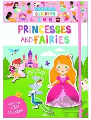 My Very First Stickers - Princesses And Fairies – Kolektif – Auzou Books kitap kapağı