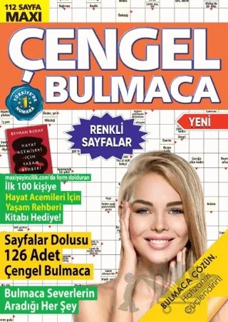 Maxi Çengel Bulmaca 22 – Bertan Kodamanoğlu – Maxi Yayıncılık kitap kapağı