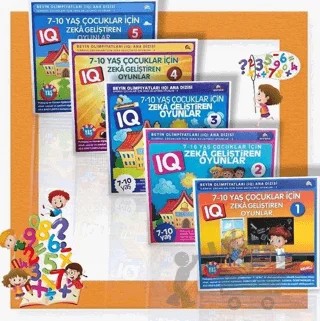 7-10 Yaş ve Üstü Çocuklar İçin Zeka Geliştiren Oyunlar (5 Kitap) – Bahar Çelik – Ekinoks Yayın Grubu kitap kapağı