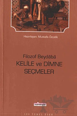 Filozof Beydaba - Kelile ve Dimne Seçmeler – Beydeba – Kardelen Yayınları kitap kapağı