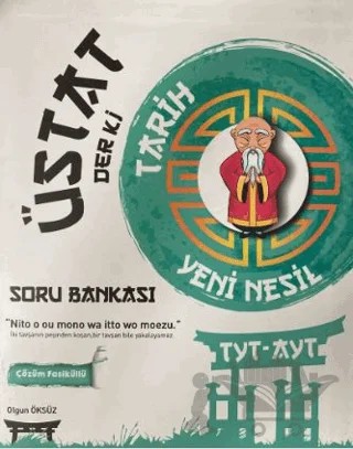 TYT AYT Tarih Soru Bankası – Olgun Öksüz – Üstat Der Ki kitap kapağı