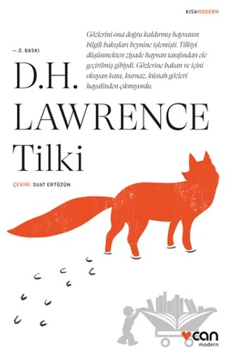 Tilki – David Herbert Richards Lawrence – Can Yayınları kitap kapağı