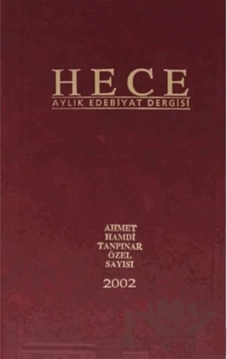 Hece Ahmet Hamdi Tanpınar Özel Sayısı 61 2002 (Ciltli) – Hece Dergisi kitap kapağı
