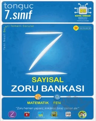 7. Sınıf Sayısal Zoru Bankası – Kolektif – Tonguç Akademi kitap kapağı