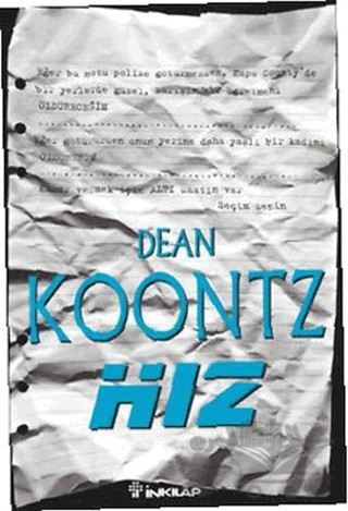 Hız – Dean R. Koontz – İnkılap Kitabevi kitap kapağı