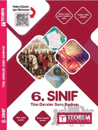 6. Sınıf Tüm Dersler Soru Bankası – Kollektif – Teorem Yayıncılık kitap kapağı