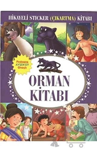 Hikayeli Sticker (Çıkartma) Kitabı - Orman Kitabı – Kolektif – Çocuk Gezegeni kitap kapağı