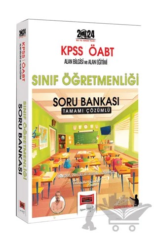 2024 ÖABT Sınıf Öğretmenliği Tamamı Çözümlü Soru Bankası – Murat Selvi – Yargı Yayınevi kitap kapağı