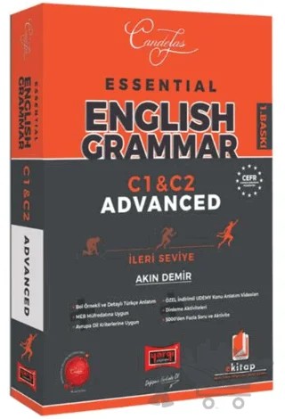 Essential English Grammar C1&C2 Advanced İleri Seviye – Akın Demir – Yargı Yayınevi kitap kapağı