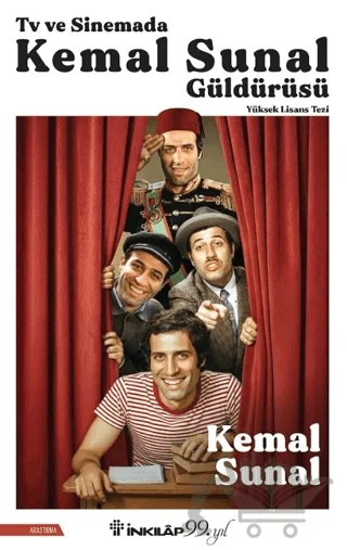 TV ve Sinemada Kemal Sunal Güldürüsü – Kemal Sunal – İnkılap Kitabevi kitap kapağı
