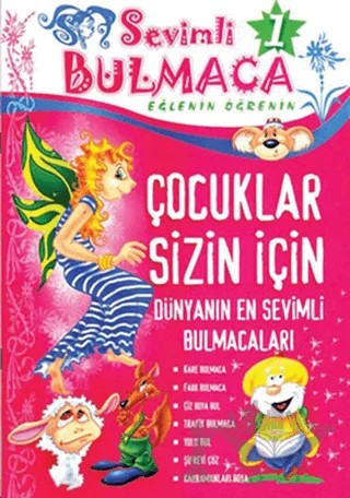 Sevimli Bulmaca Cilt: 1 Eğlenin Öğrenin – Kolektif – Kirpi Yayıncılık kitap kapağı