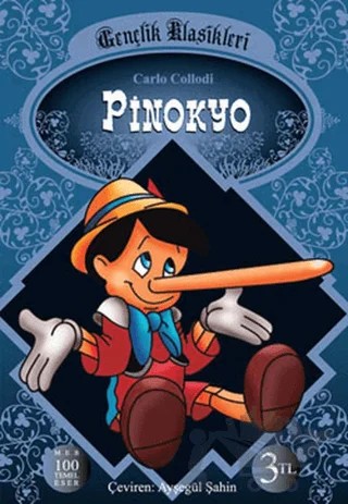 Pinokyo – Carlo Collodi – Kirpi Yayıncılık kitap kapağı