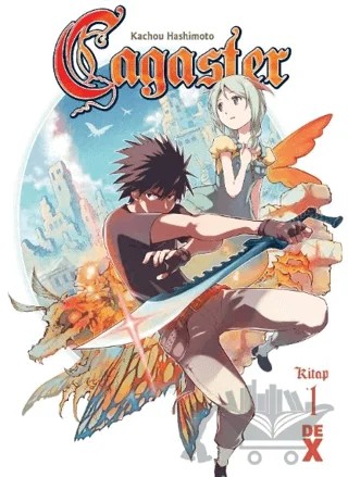 Cagaster - 1 – Kachou Hashimoto – Dex Yayınevi kitap kapağı