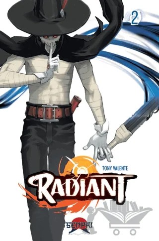 Radiant 2 – Tony Valente – Senpai Yayınevi kitap kapağı