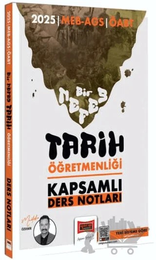 2025 MEB-AGS ÖABT Bir Nefes Tarih Öğretmenliği Kapsamlı Ders Notları – Mustafa Özdemir – Yargı Yayınevi kitap kapağı