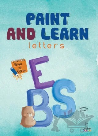 Paint and Learn - Letters – Hilal Kocaağa – Otantik Kitap kitap kapağı